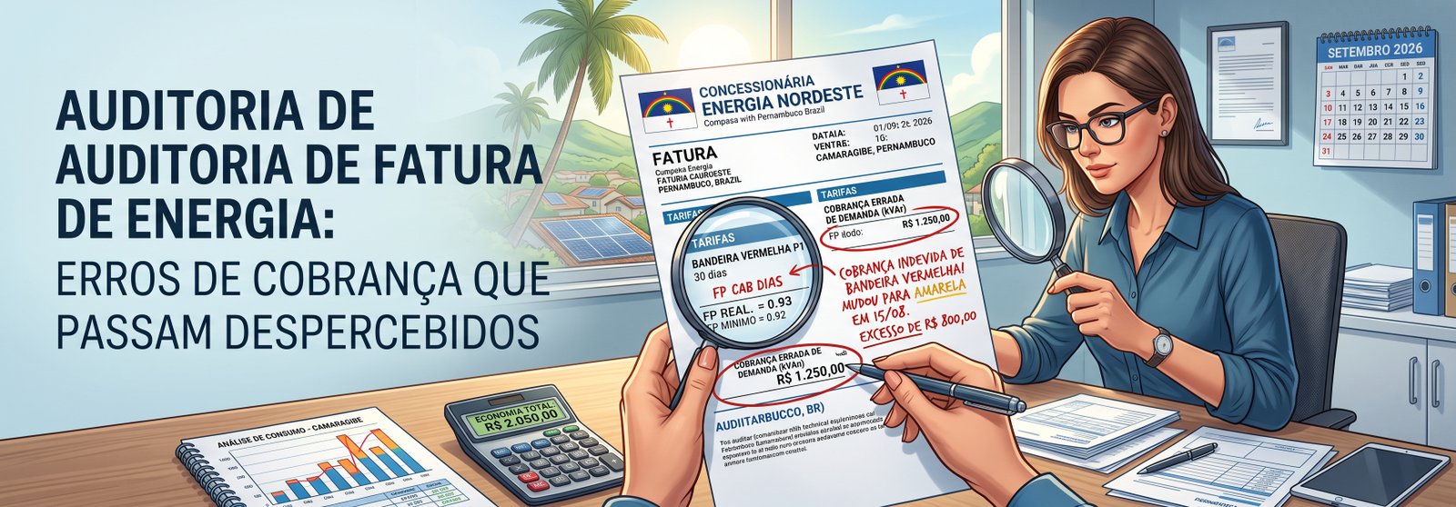 Auditoria fatura