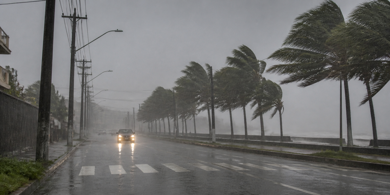 Instalação elétrica em dias de chuva em Recife