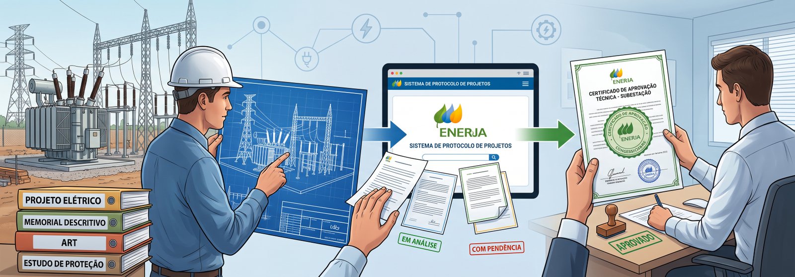 Documentos para aprovar subestaÃƒÂ§ÃƒÂ£o