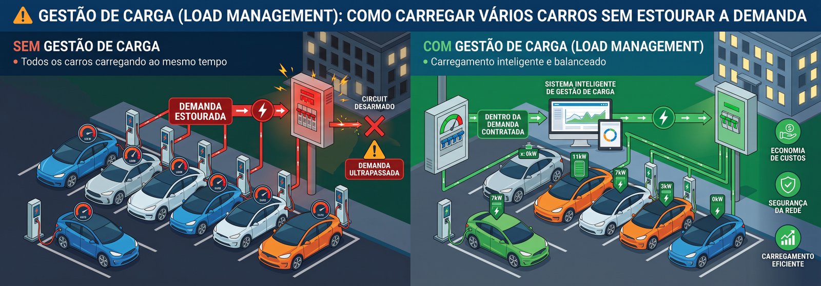 Gestão carga load management