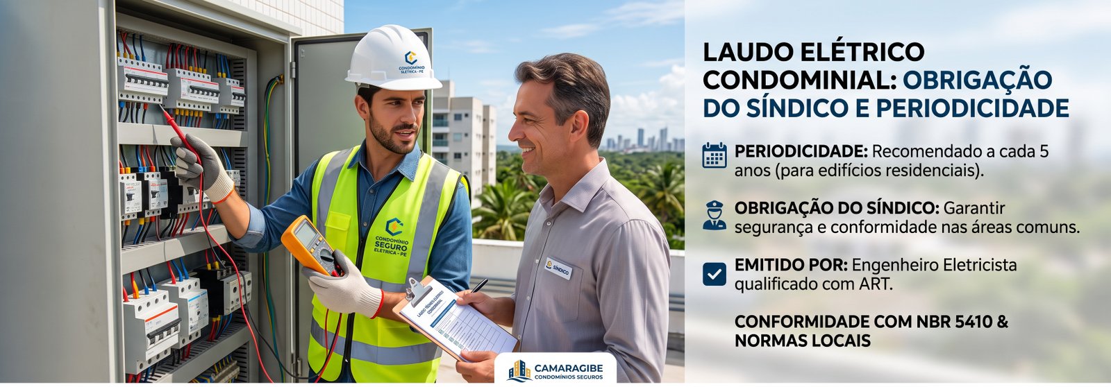 Laudo elÃ©trico condominial sÃ­ndico