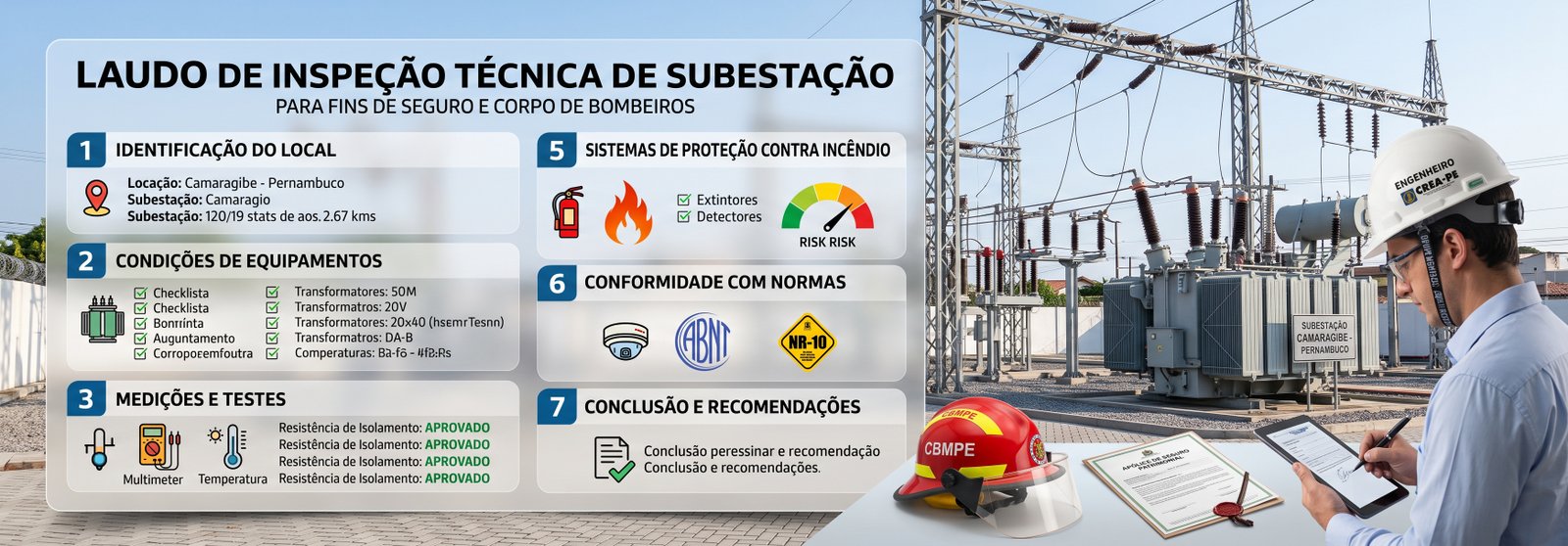 Laudo subestaÃƒÂ§ÃƒÂ£o seguro bombeiros