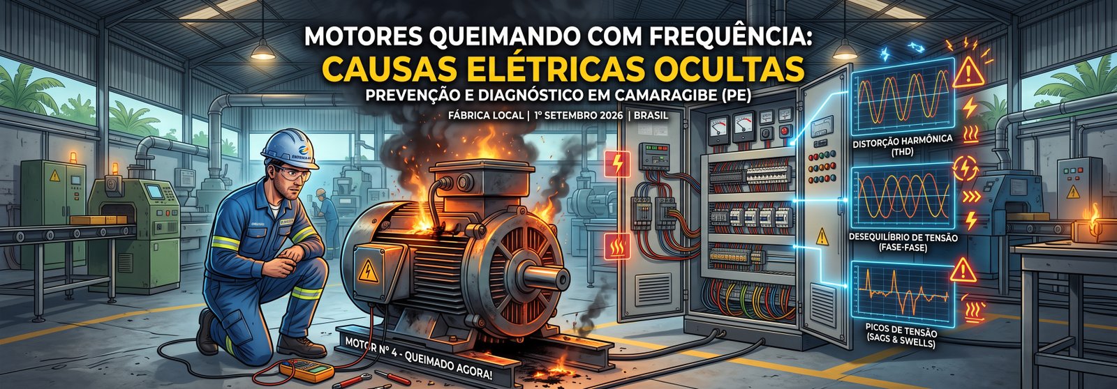 Motores queimando