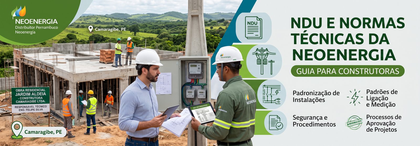 NDU normas Neoenergia construtoras