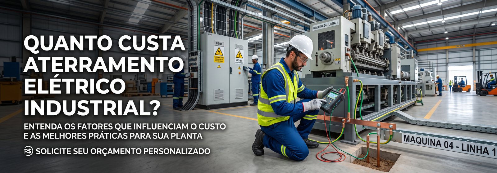 Custo aterramento elÃ©trico industrial