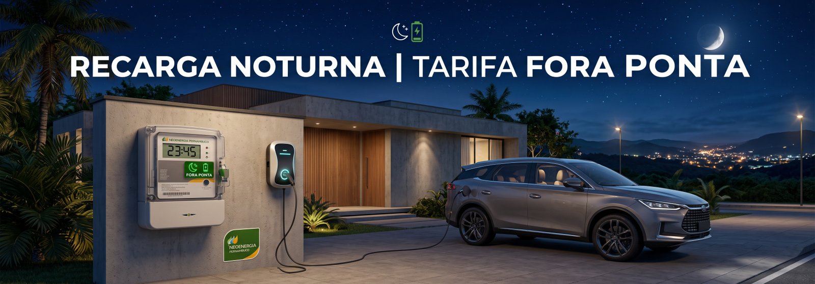 Recarga noturna frota
