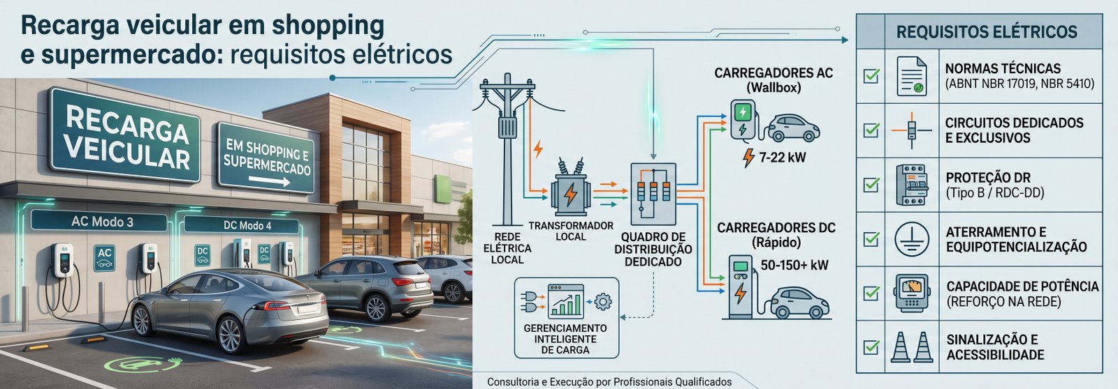 Recarga veicular shopping