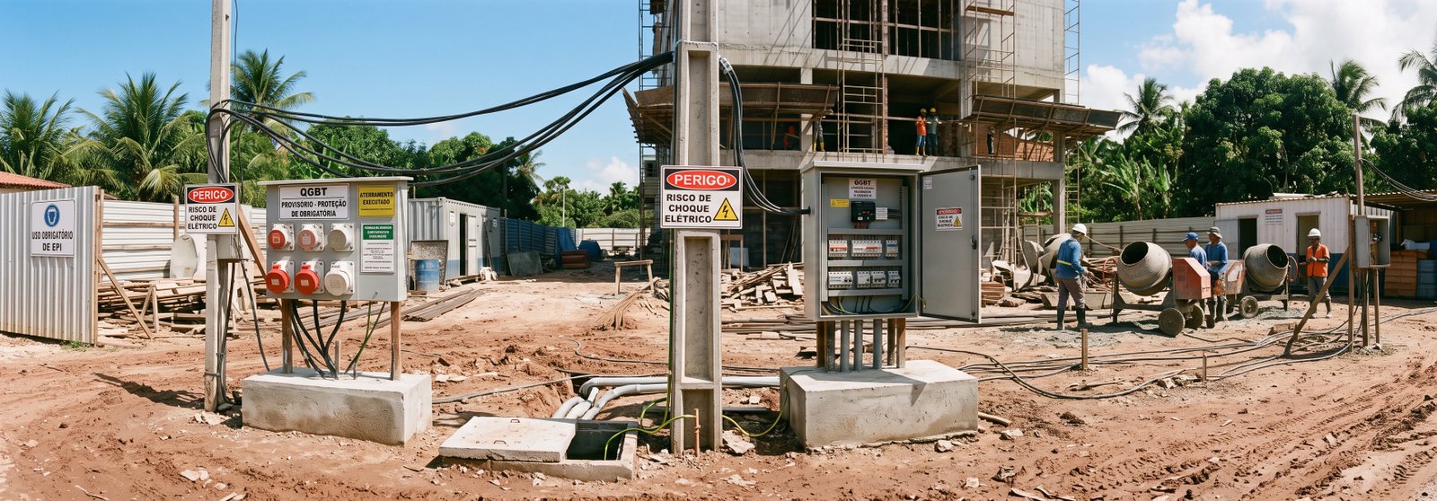 Rede Provisória de Obra
