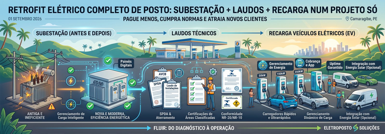 Retrofit posto completo