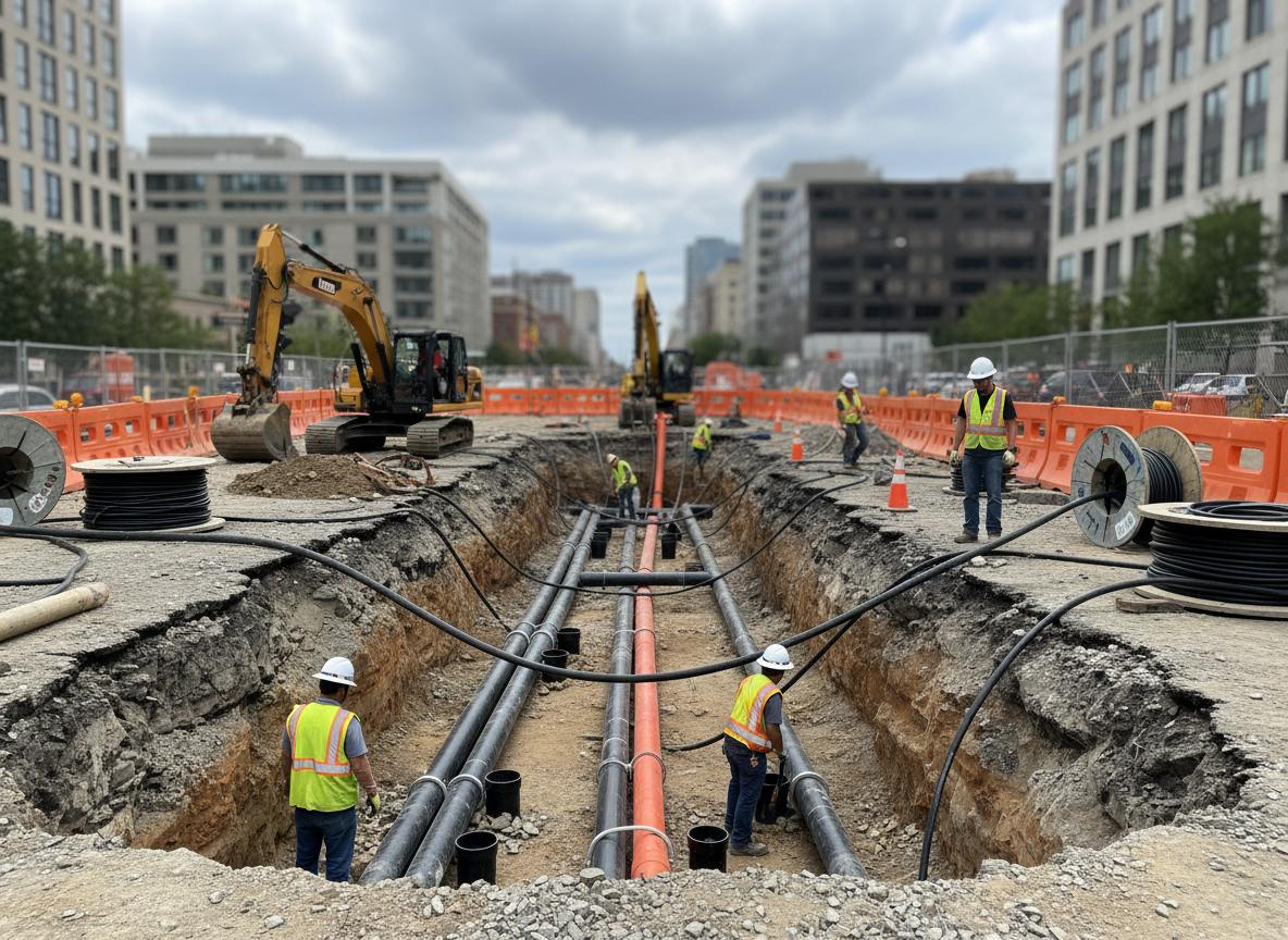 Projeto de Rede Elétrica Subterrânea em Recife e Pernambuco