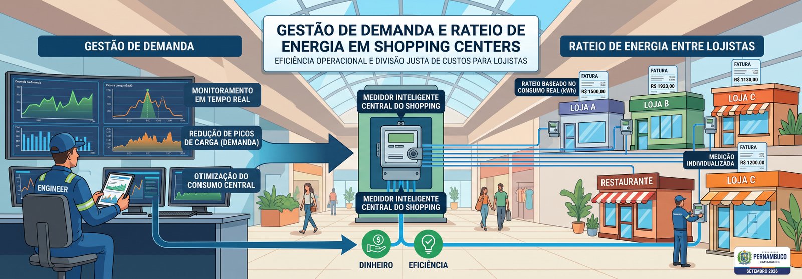 Shopping gestão demanda